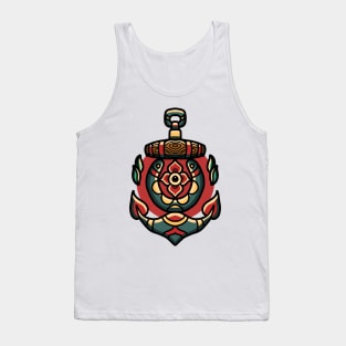 anchor tattoo Tank Top